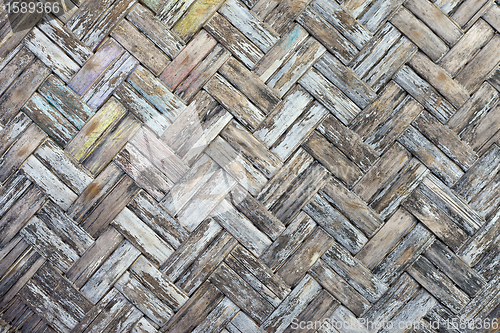 Image of olden Bamboo wood texture