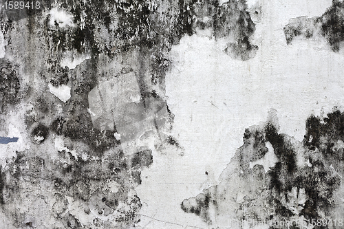 Image of Grunge cracked concrete wall