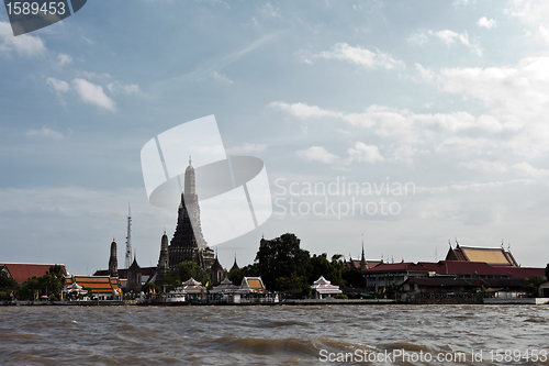 Image of Beautiful city landscape Bangkok for design