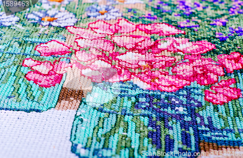 Image of the art of embroidery