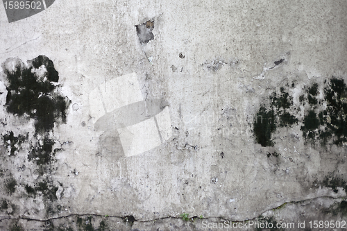 Image of Grunge cracked concrete wall