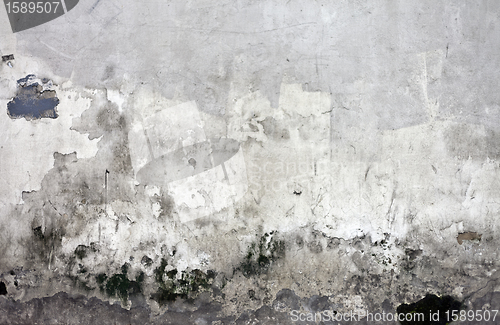 Image of Grunge cracked concrete wall