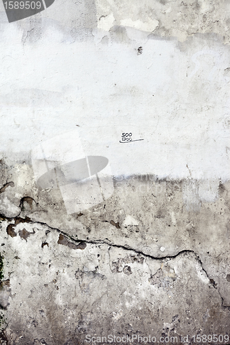 Image of Grunge cracked concrete wall