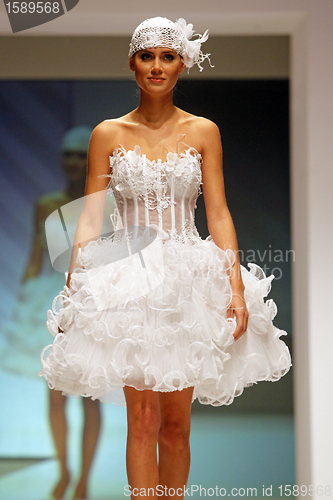 Image of Wedding dresses fashion show 