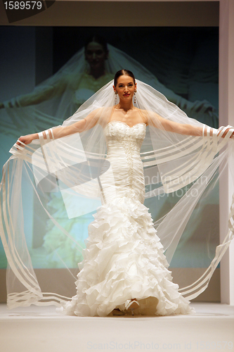 Image of Wedding dresses fashion show 