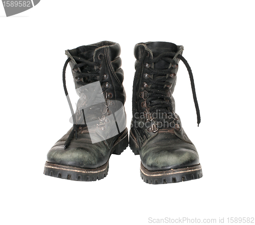 Image of Military boots.