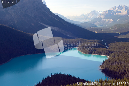 Image of Peyto lake