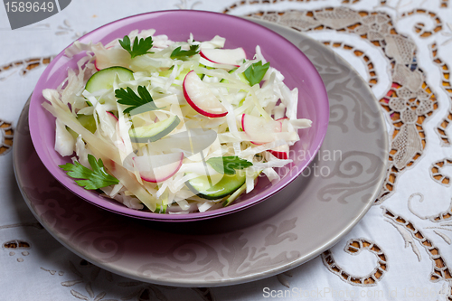 Image of organic salad