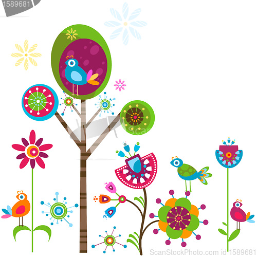 Image of whimsy flowers