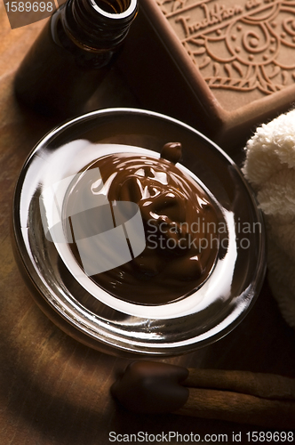 Image of Chocolate spa with cinnamon