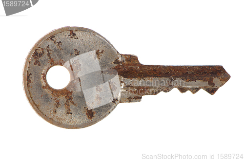 Image of Old rusty key