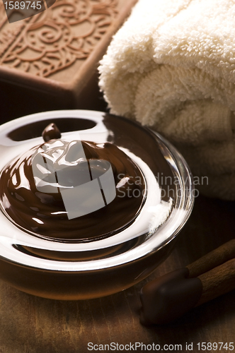 Image of Chocolate spa with cinnamon