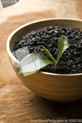 Image of Fresh and dried tea