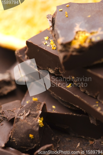 Image of Homemade chocolate with orange