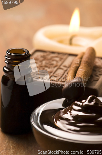 Image of Chocolate spa with cinnamon