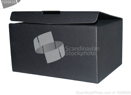 Image of Box black open