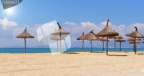 Image of beach of Palma de Majorque