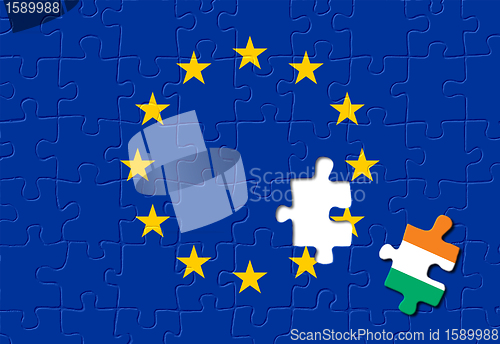 Image of Ireland and European Union