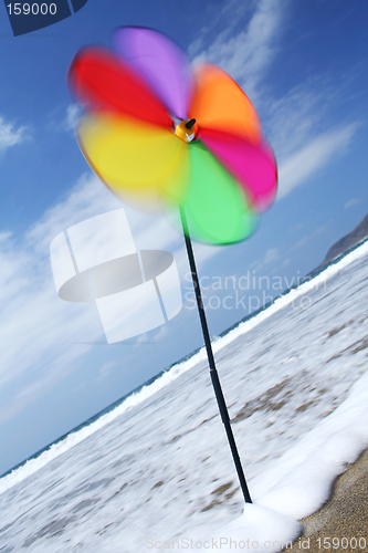 Image of Beach Pinwheel