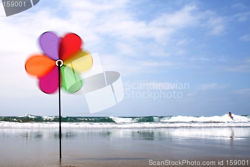 Image of Beach Pinwheel