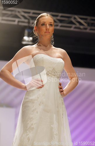 Image of Wedding dresses fashion show 