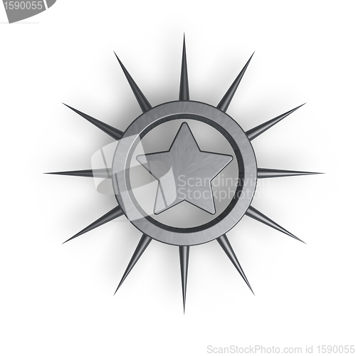 Image of metal star