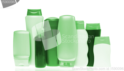 Image of cosmetic bottles