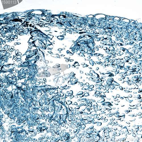 Image of bubbles in water