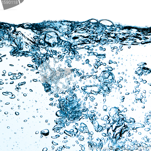 Image of bubbles in water