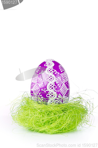 Image of easter egg in grass