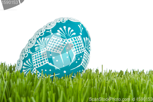 Image of easter egg in grass