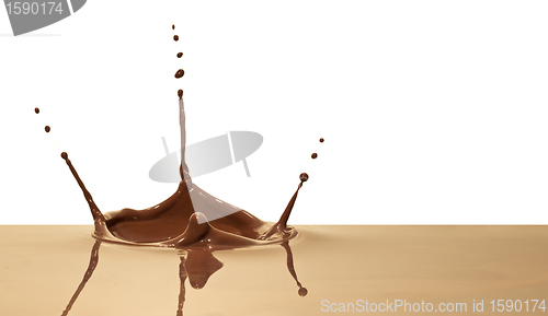 Image of chocolate splash