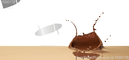 Image of chocolate splash