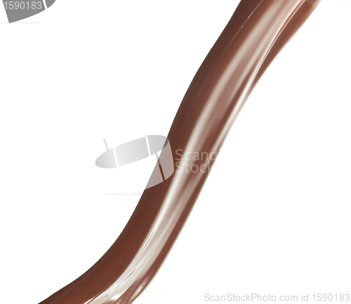 Image of pouring chocolate