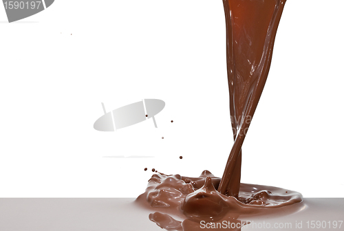 Image of chocolate splash