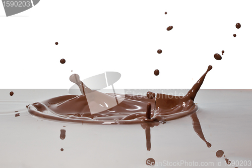 Image of chocolate splash