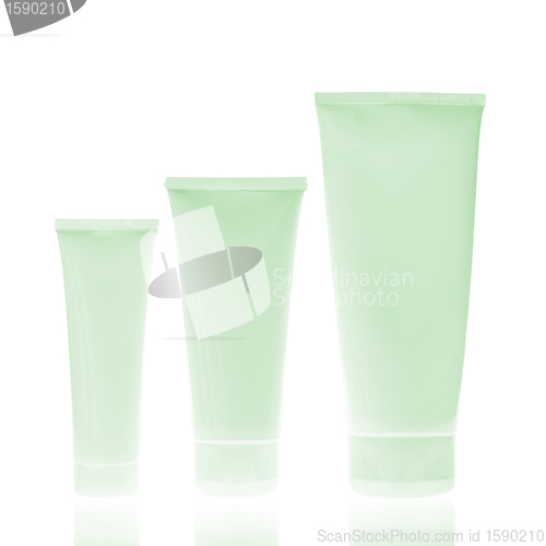 Image of cosmetic bottles