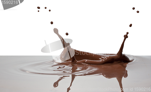 Image of chocolate splash