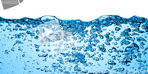Image of bubbles in water