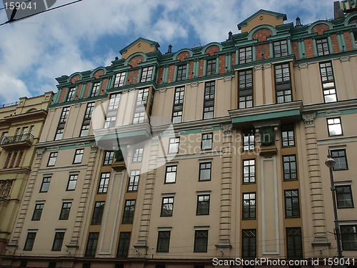 Image of Building of hotel in Moscow