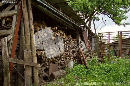 Image of wooden texture in country