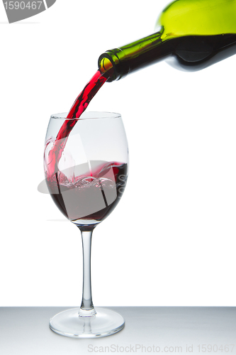 Image of red wine glass