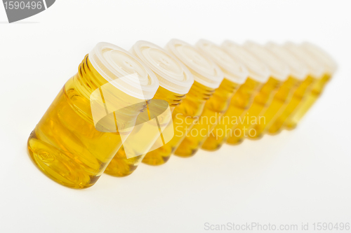 Image of cosmetic glass containers