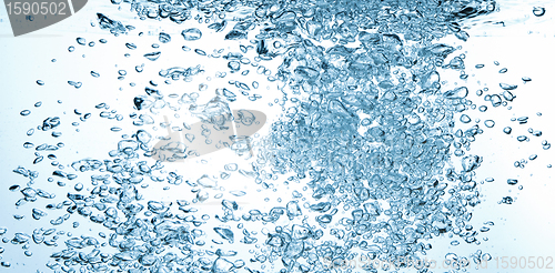 Image of bubbles in water