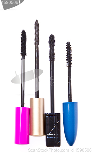 Image of mascara set isolated