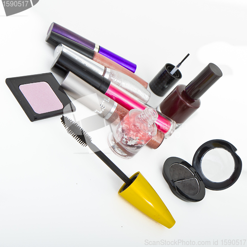 Image of collection of make-up