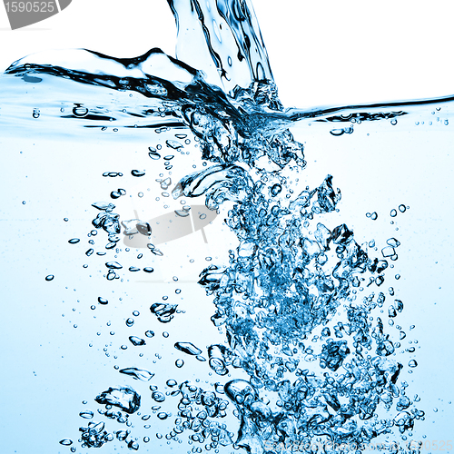 Image of bubbles in water