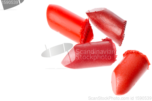 Image of scraps of lipstick