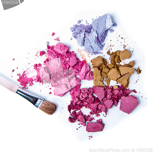 Image of crushed eyeshadow