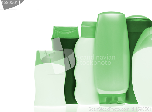 Image of cosmetic bottles